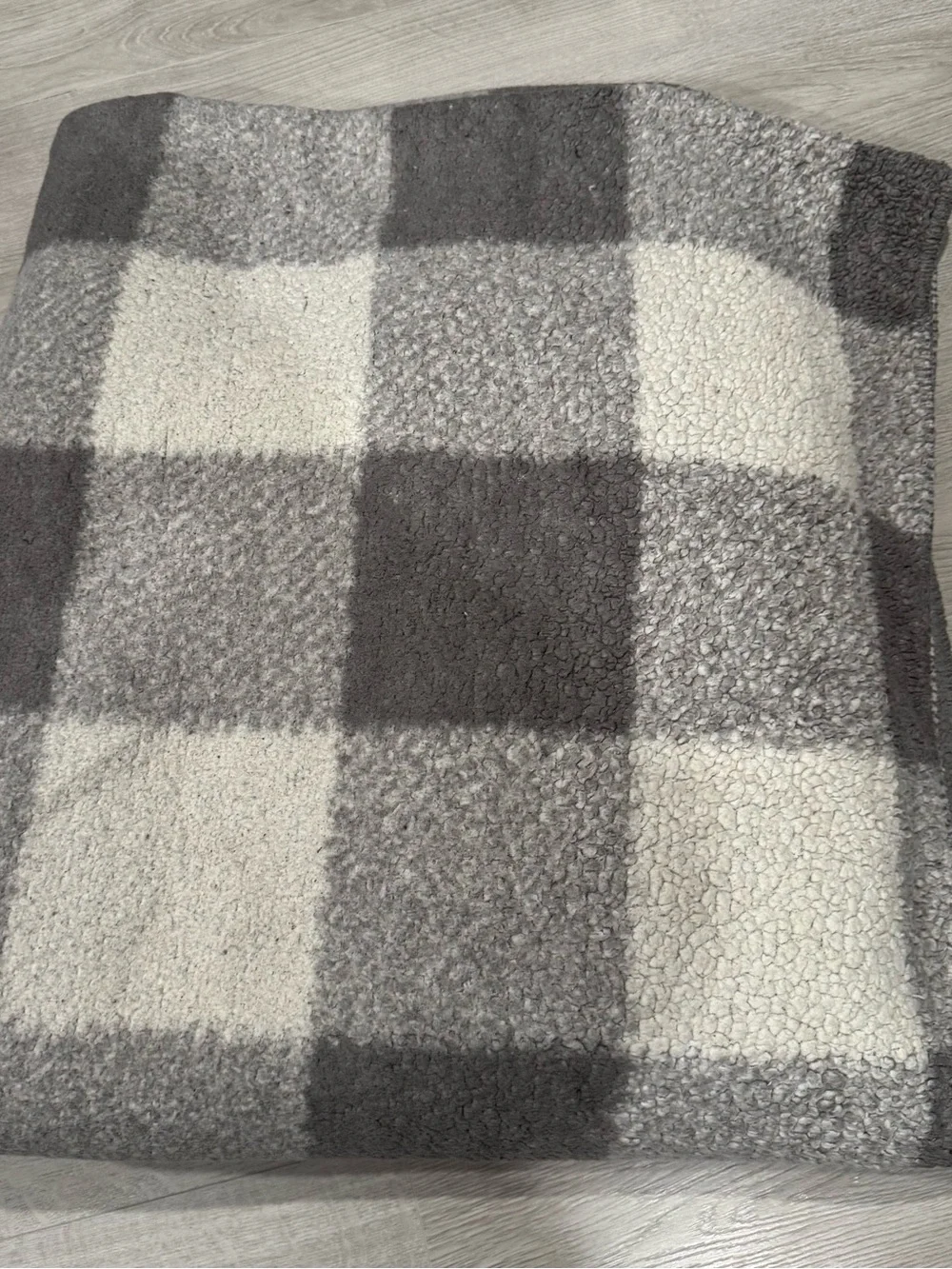 GUC Pendleton | Sherpa Fleece | Serape Buffalo Plaid | King Blanket Reversible